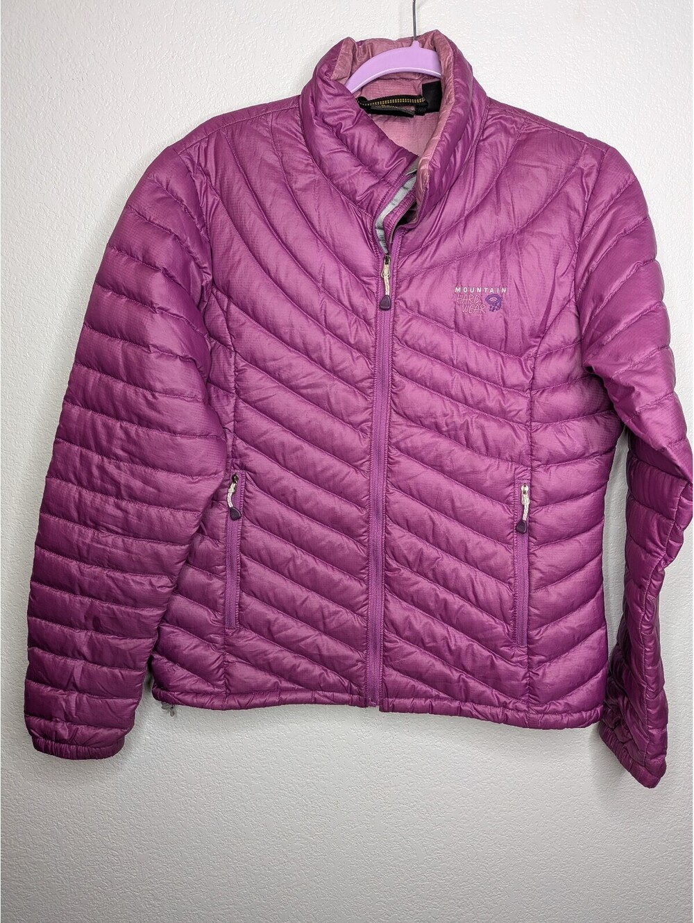 Mountain Hardwear Women’s Purple Down Puffer Jacket Size M